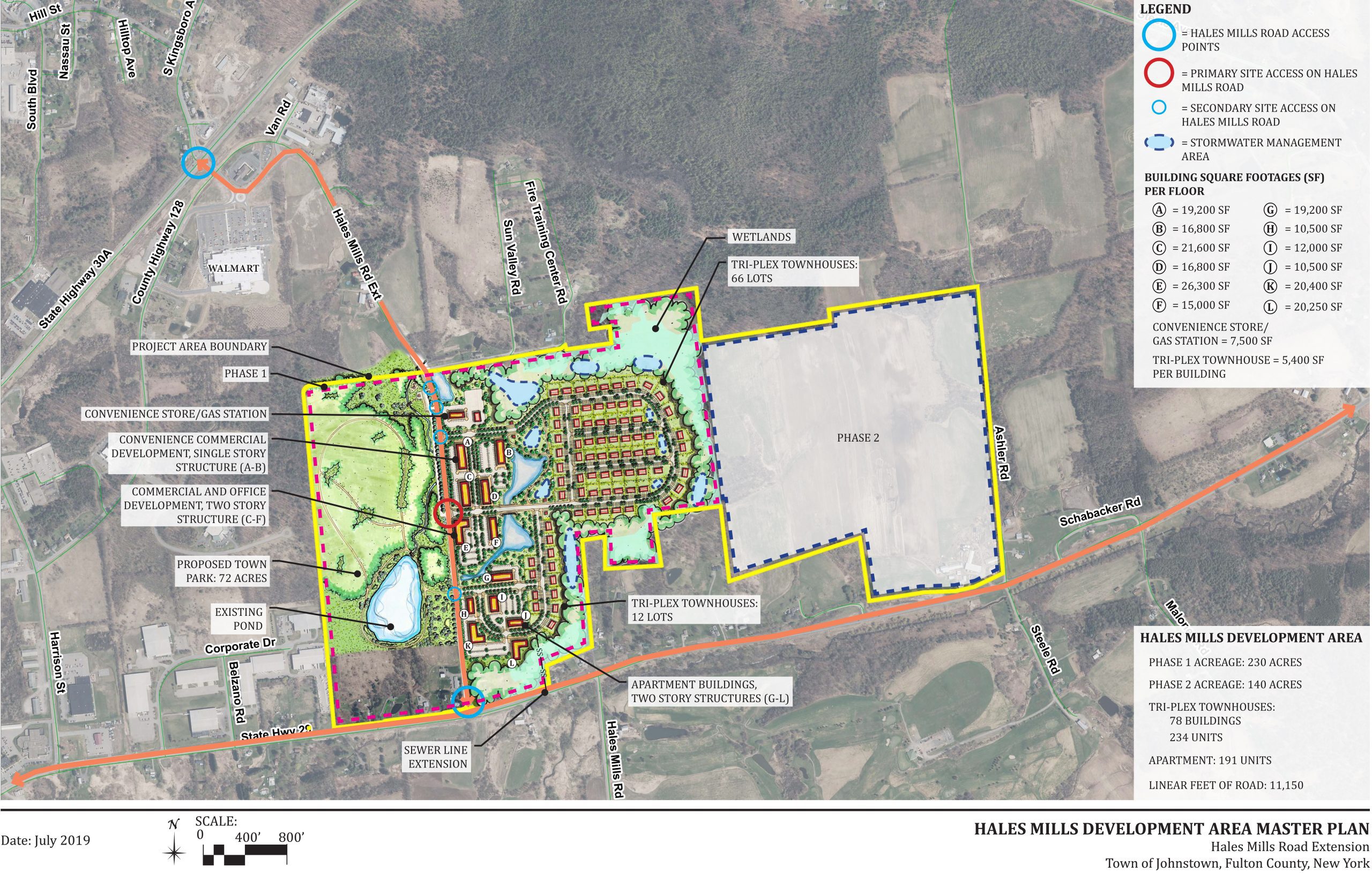 Hales Mills Development Area