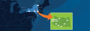 photo of the Map of Fulton County