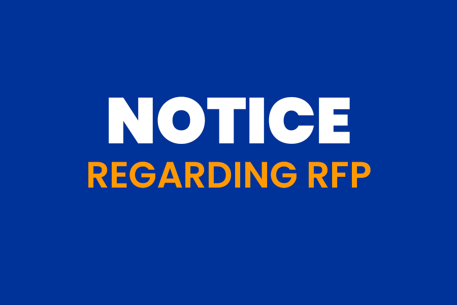 Notice Regarding RFP