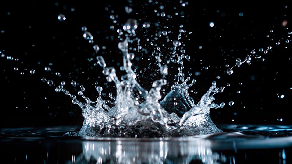 water-splash water for business photo