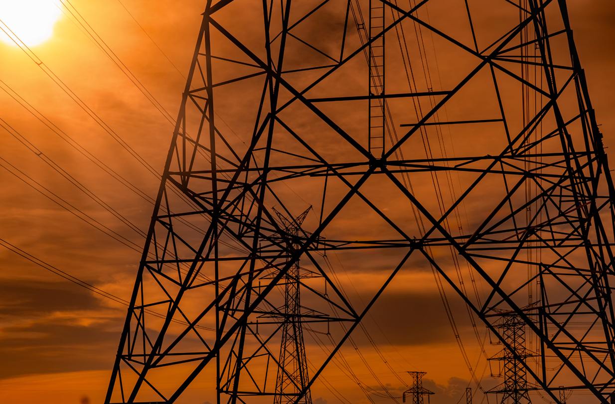 Photo of power lines