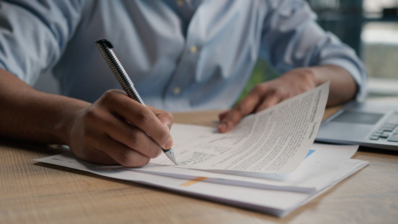 approvals Photo of approval paperwork