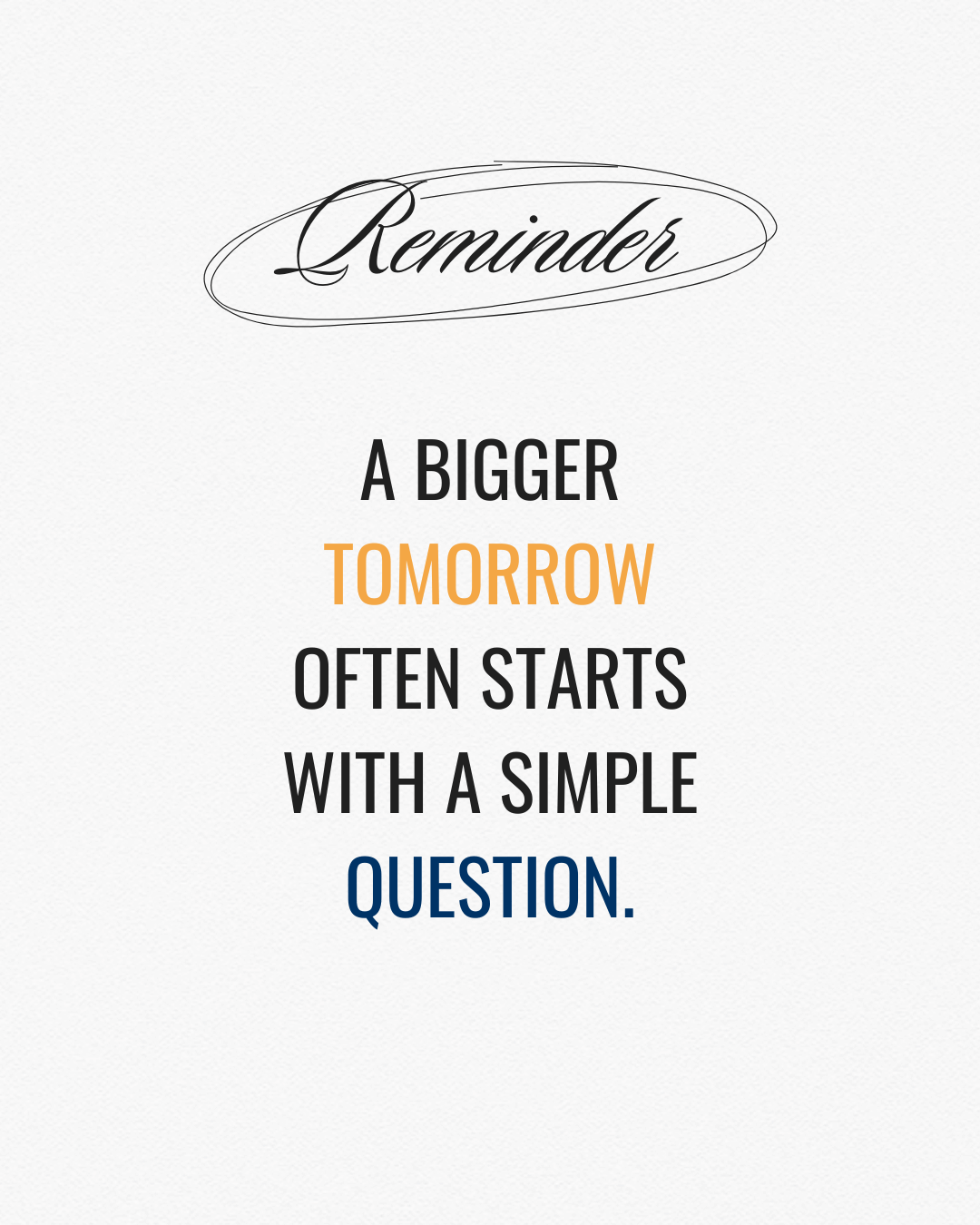 Real Opportunity (2) | Fulton County Industrial Development Agency Quote- A bigger Tomorrow Often starts with a Simple question.